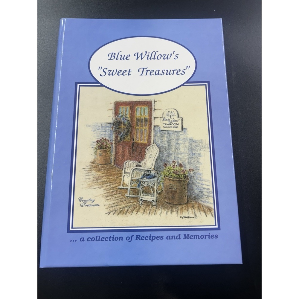 Vintage Willow's Sweet Treasures Recipes and Memories Blue Willow Dining Room